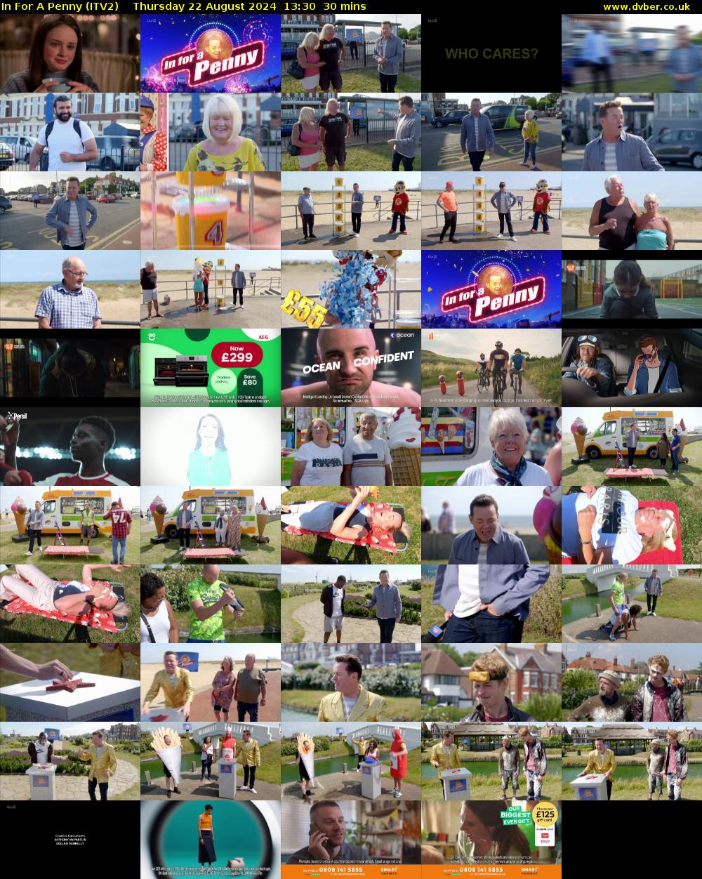In For A Penny (ITV2) Thursday 22 August 2024 13:30 - 14:00