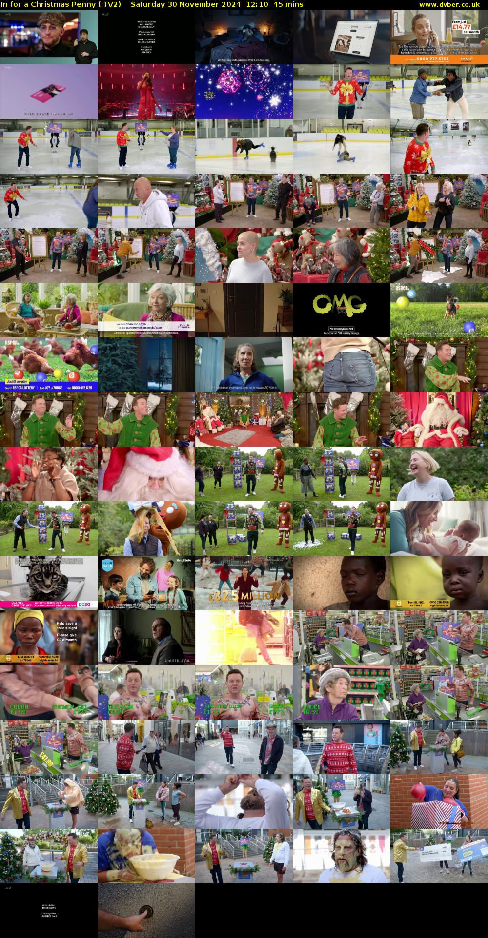 In For a Christmas Penny (ITV2) Saturday 30 November 2024 12:10 - 12:55