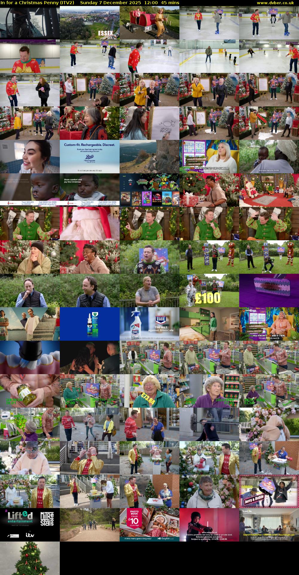 In For a Christmas Penny (ITV2) Sunday 7 December 2025 12:00 - 12:45