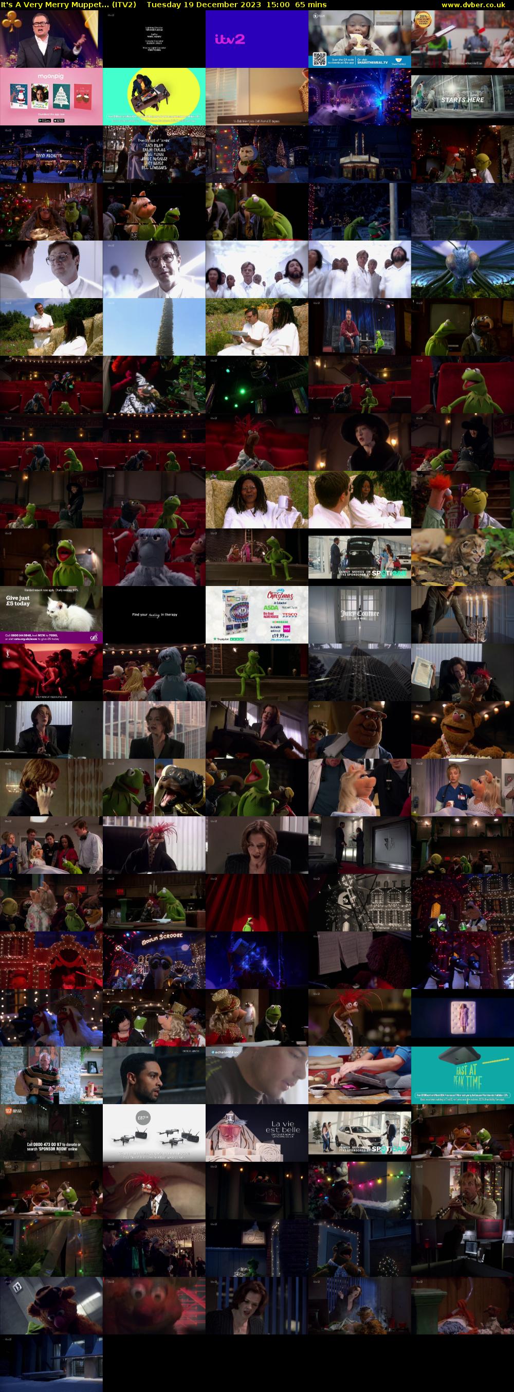It's A Very Merry Muppet... (ITV2) Tuesday 19 December 2023 15:00 - 16:05