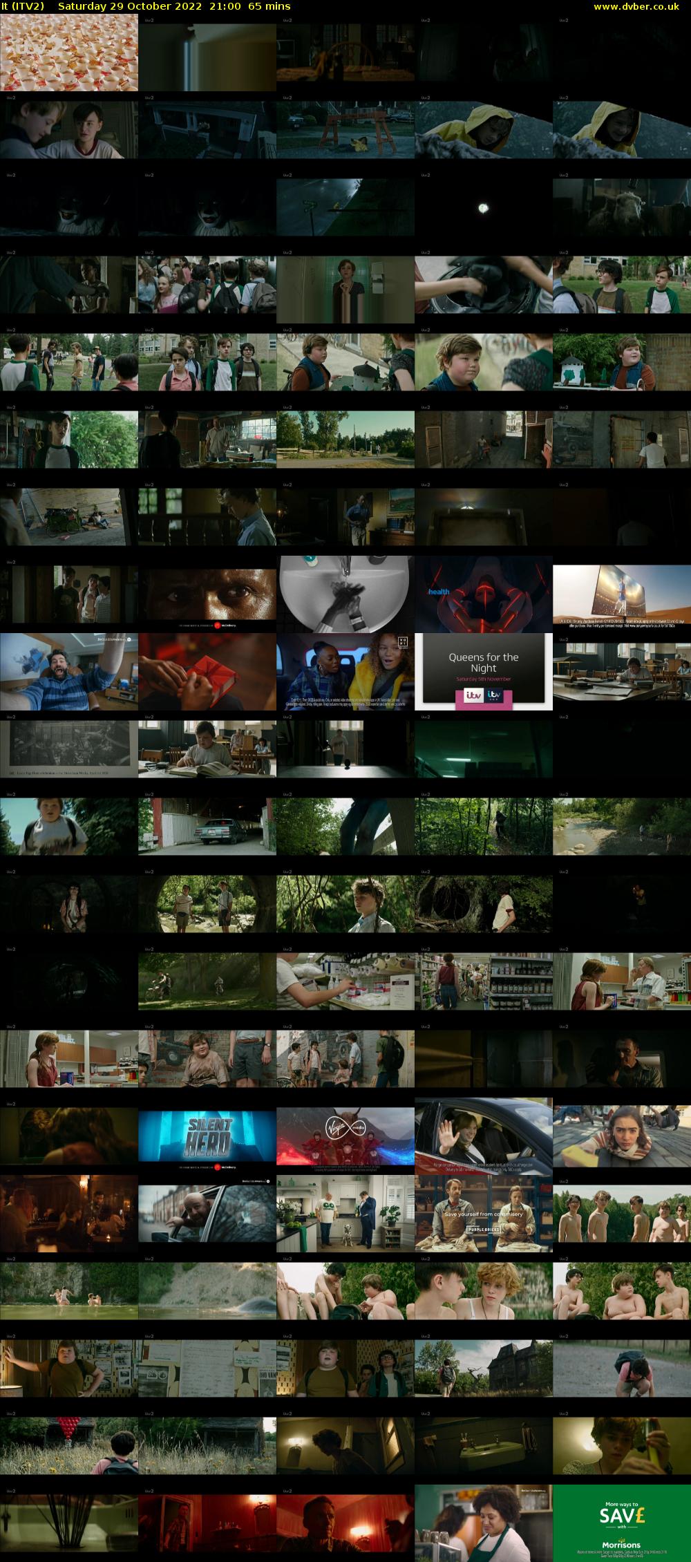 It (ITV2) Saturday 29 October 2022 21:00 - 22:05