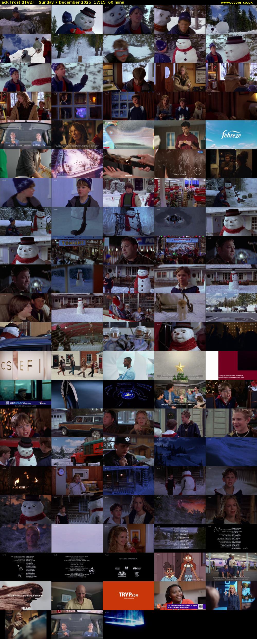 Jack Frost (ITV2) Sunday 7 December 2025 17:15 - 18:15