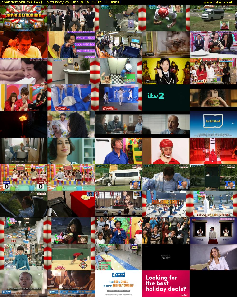 Japandemonium (ITV2) Saturday 29 June 2019 13:05 - 13:35