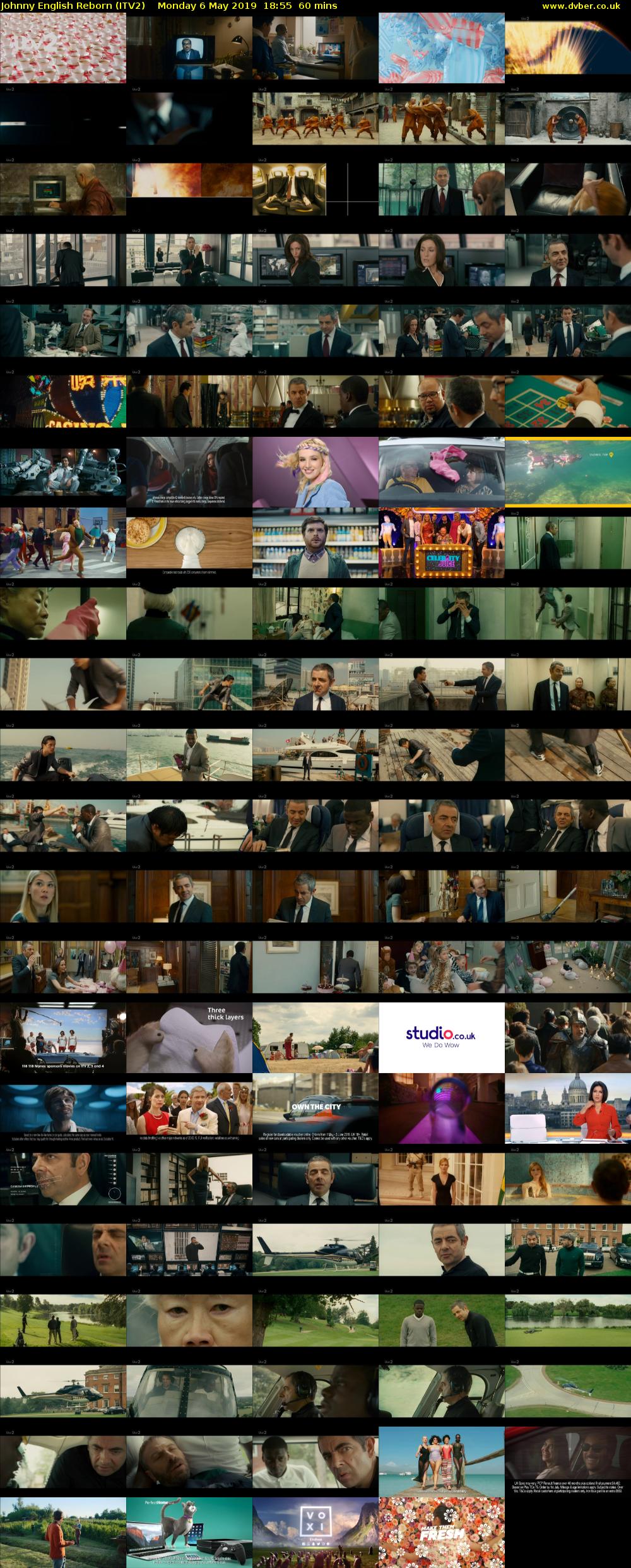 Johnny English Reborn (ITV2) Monday 6 May 2019 18:55 - 19:55