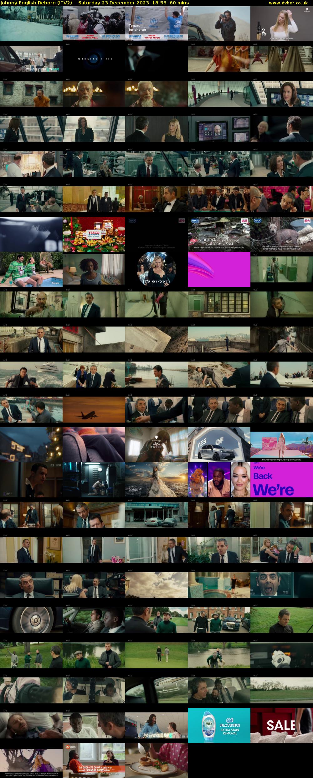 Johnny English Reborn (ITV2) Saturday 23 December 2023 18:55 - 19:55
