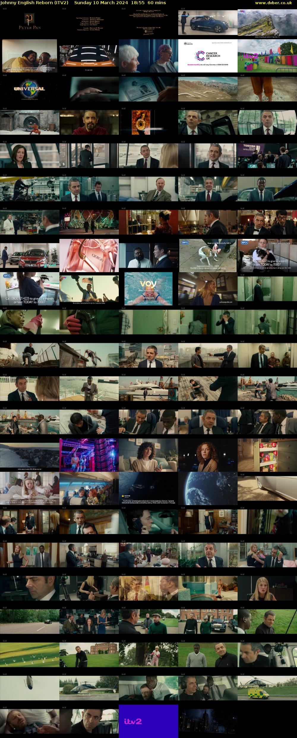 Johnny English Reborn (ITV2) Sunday 10 March 2024 18:55 - 19:55