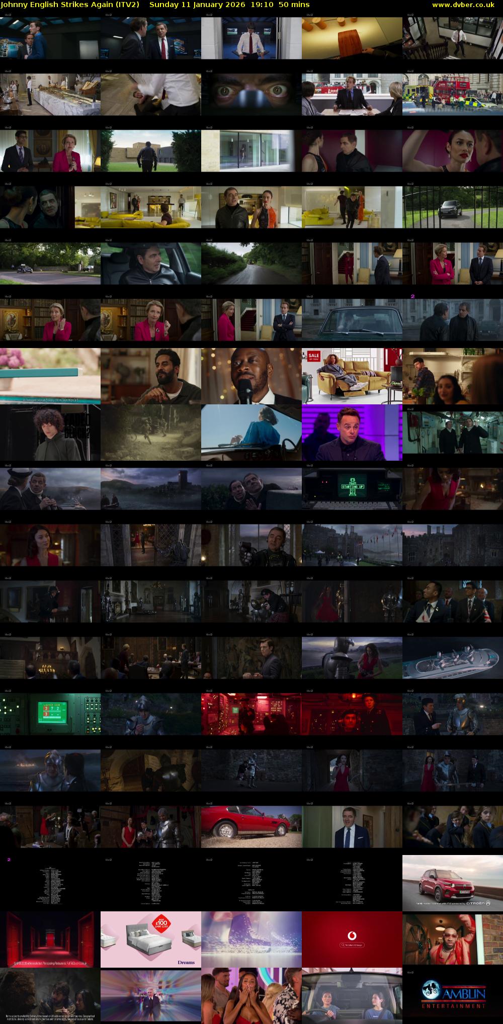 Johnny English Strikes Again (ITV2) Sunday 11 January 2026 19:10 - 20:00