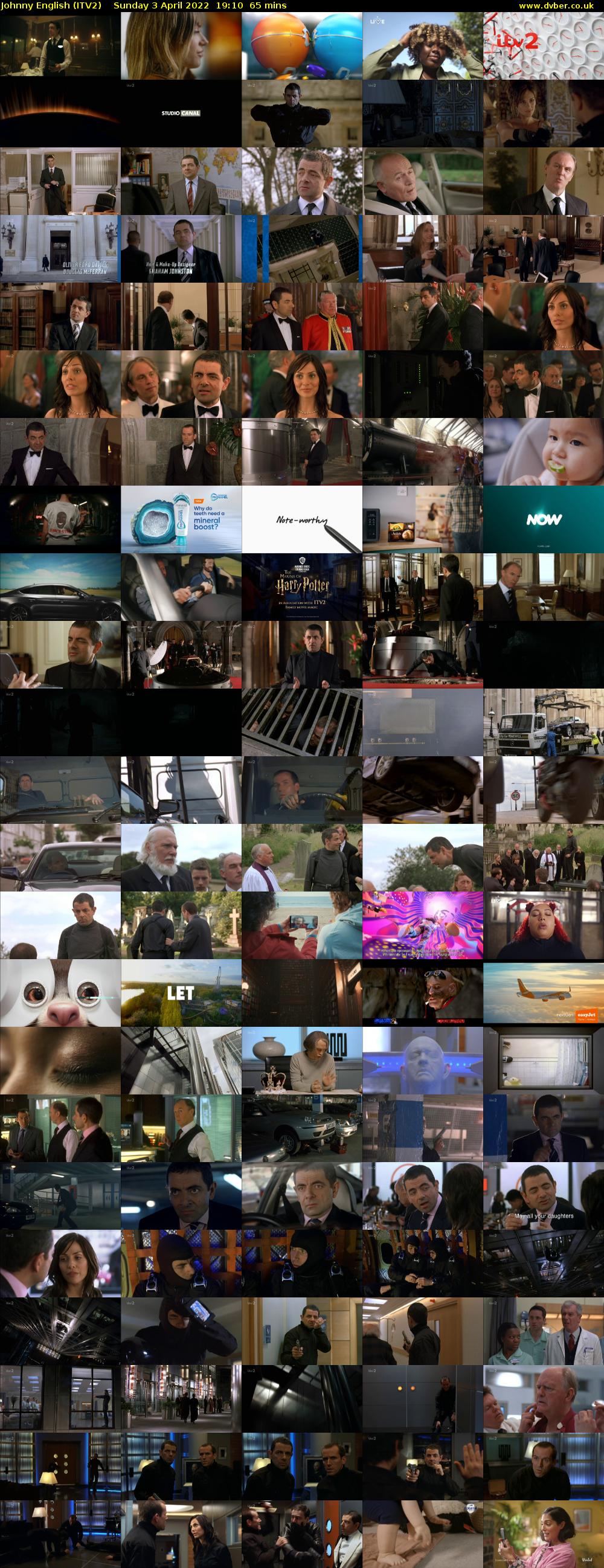 Johnny English (ITV2) Sunday 3 April 2022 19:10 - 20:15