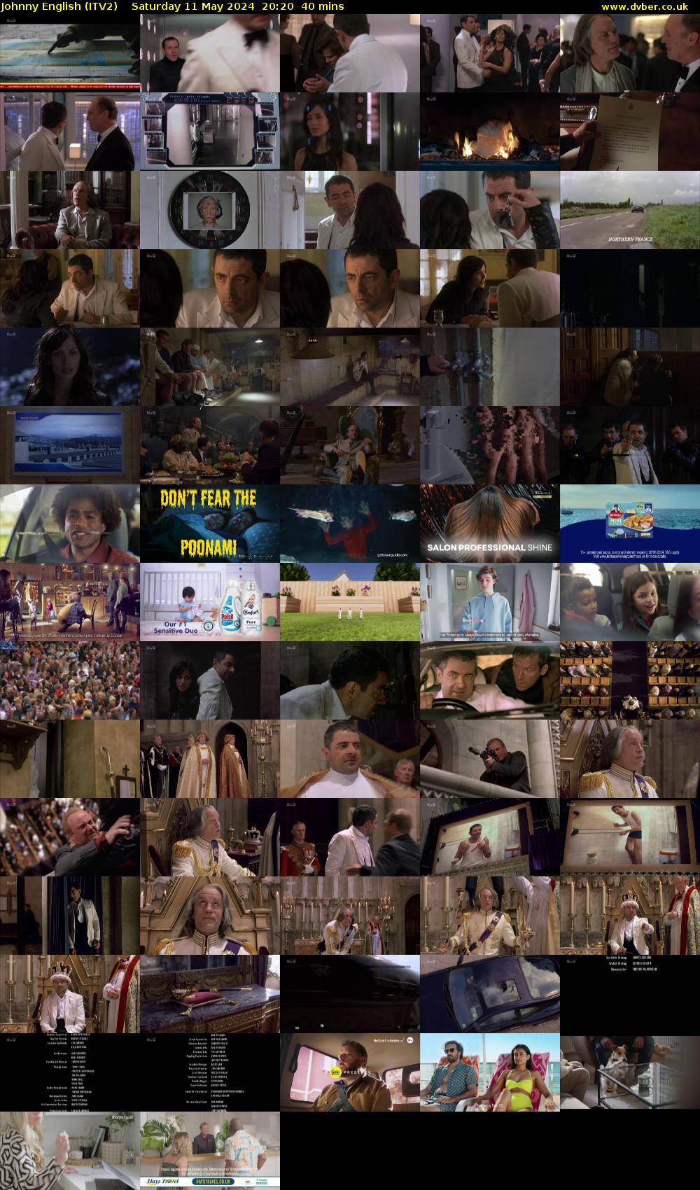 Johnny English (ITV2) Saturday 11 May 2024 20:20 - 21:00