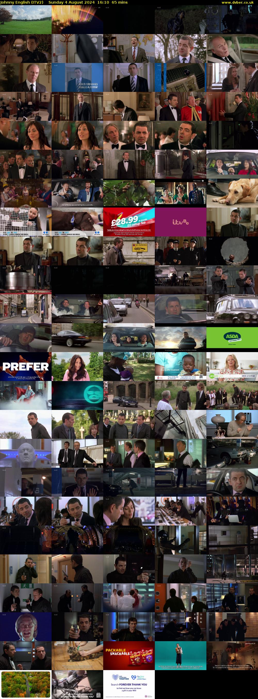 Johnny English (ITV2) Sunday 4 August 2024 16:10 - 17:15