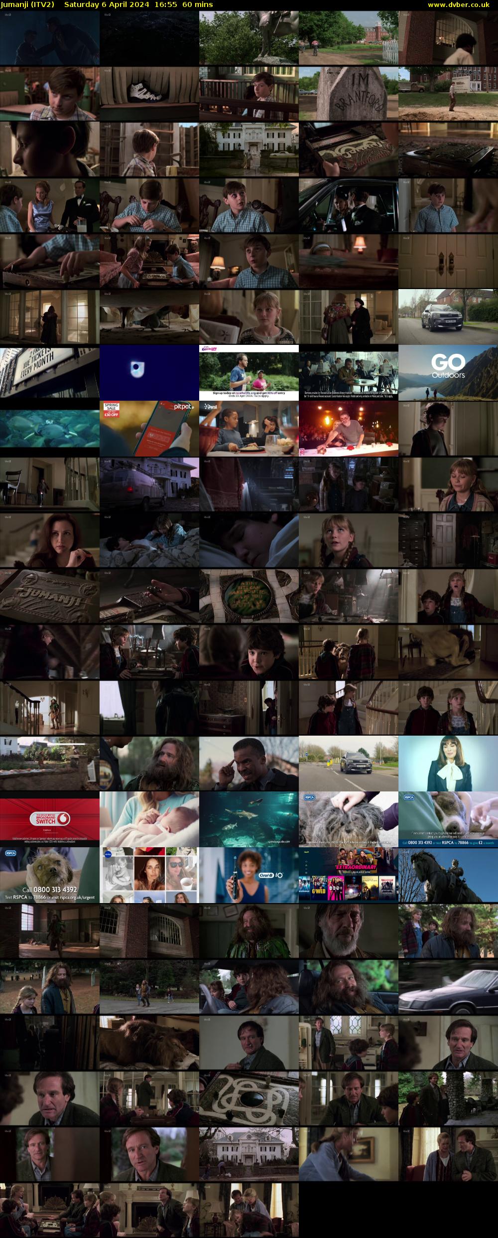 Jumanji (ITV2) Saturday 6 April 2024 16:55 - 17:55