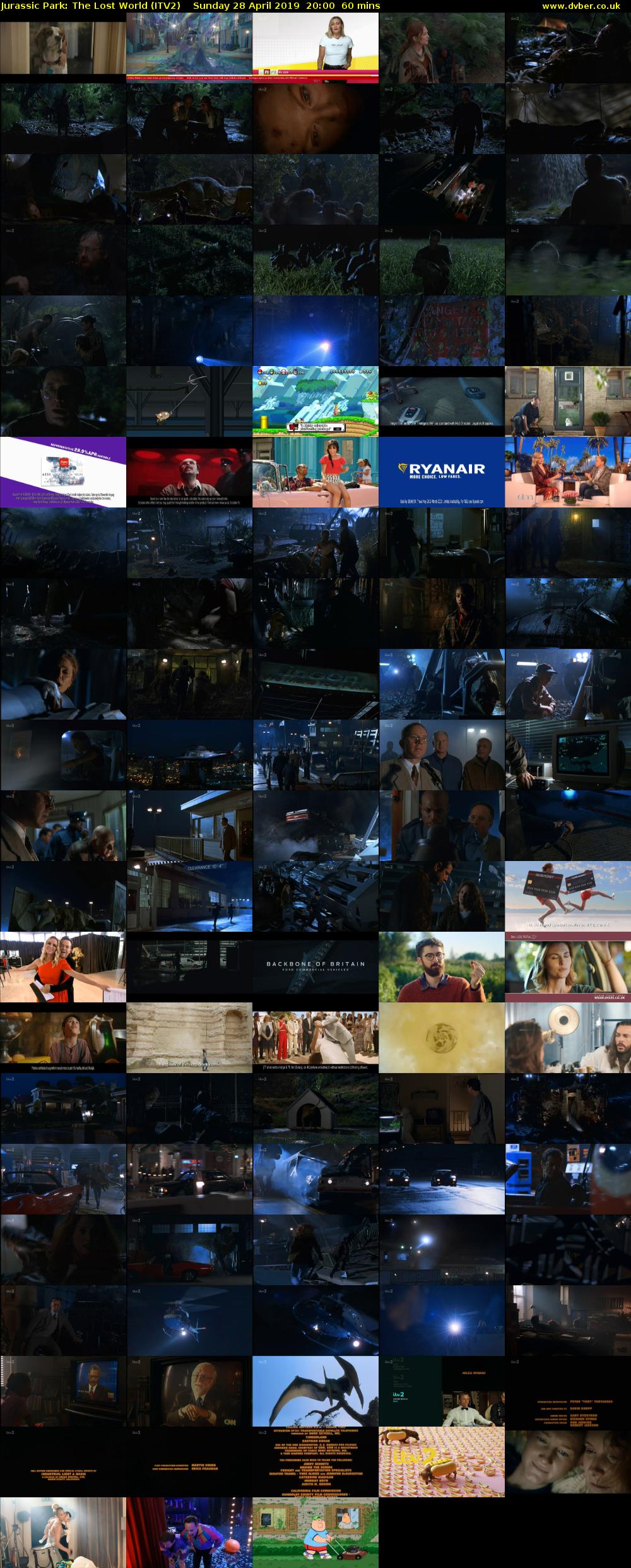 Jurassic Park: The Lost World (ITV2) Sunday 28 April 2019 20:00 - 21:00