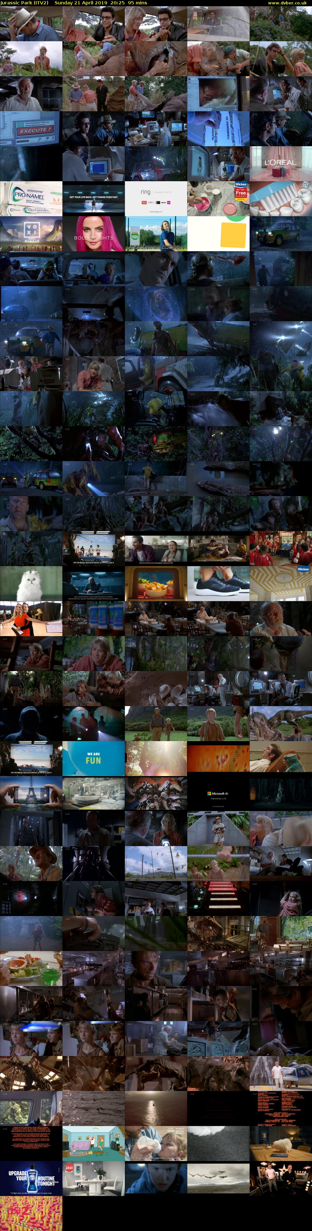 Jurassic Park (ITV2) Sunday 21 April 2019 20:25 - 22:00