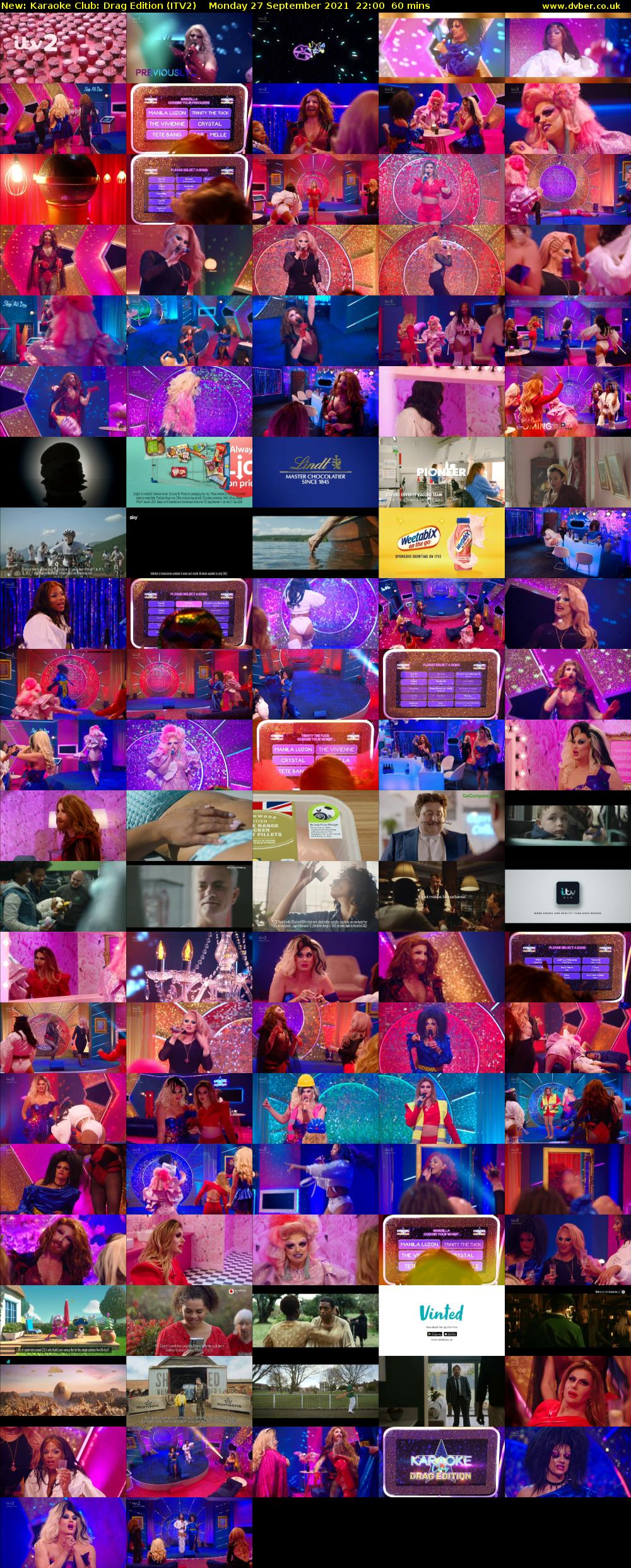 Karaoke Club: Drag Edition (ITV2) Monday 27 September 2021 22:00 - 23:00