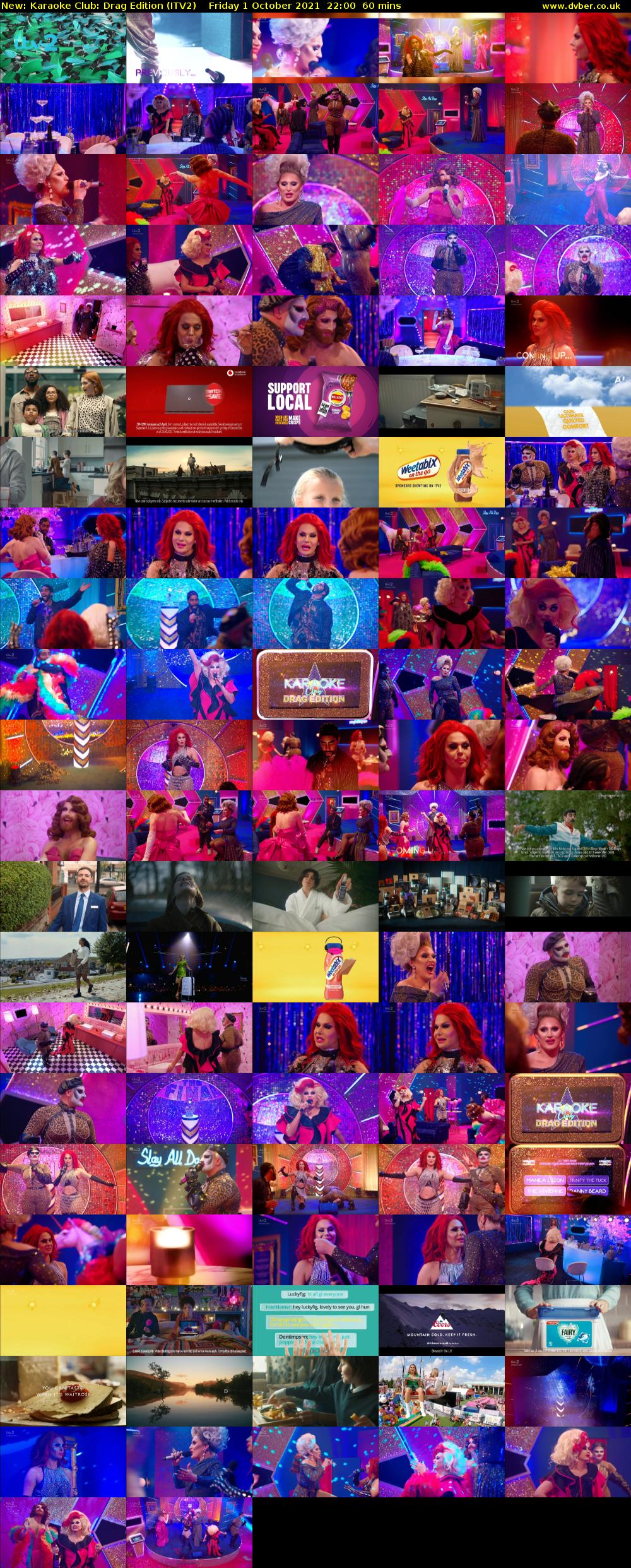 Karaoke Club: Drag Edition (ITV2) Friday 1 October 2021 22:00 - 23:00