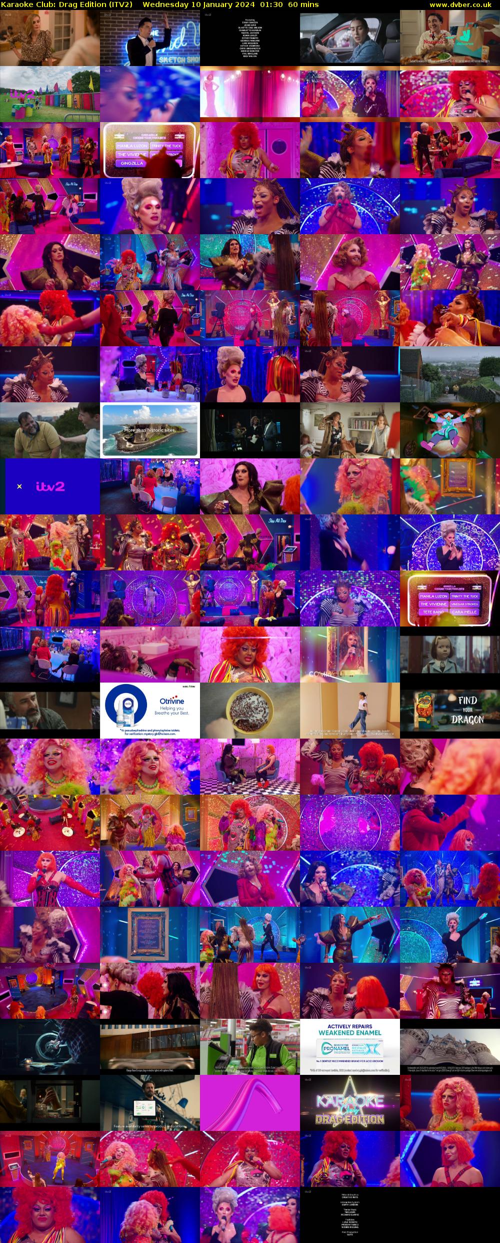 Karaoke Club: Drag Edition (ITV2) Wednesday 10 January 2024 01:30 - 02:30