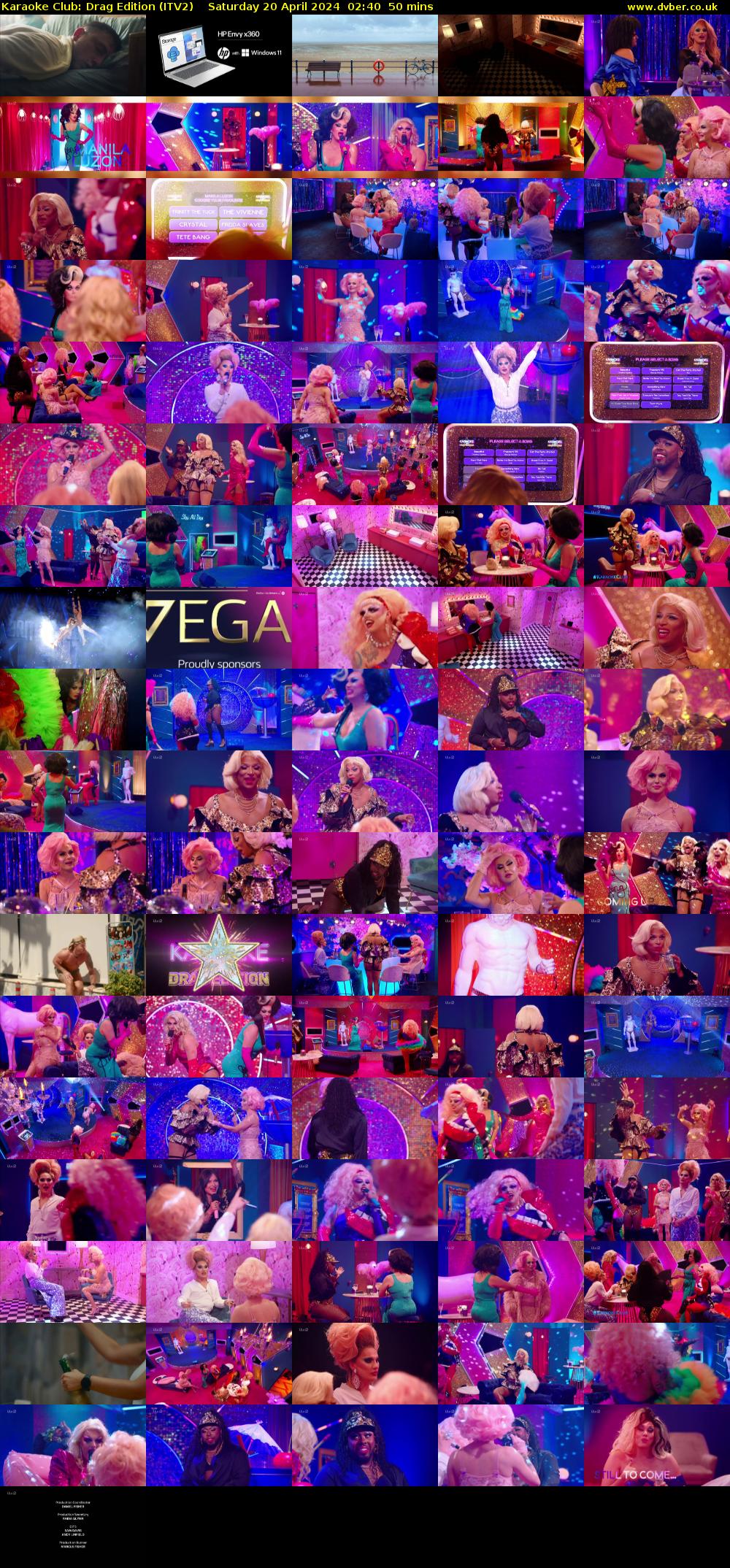 Karaoke Club: Drag Edition (ITV2) Saturday 20 April 2024 02:40 - 03:30