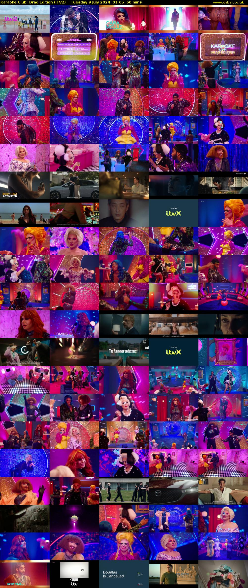 Karaoke Club: Drag Edition (ITV2) Tuesday 9 July 2024 01:05 - 02:05