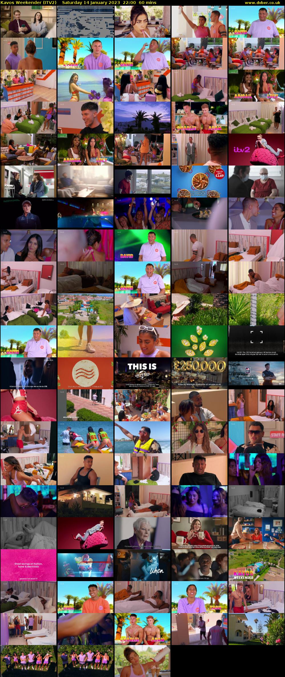 Kavos Weekender (ITV2) Saturday 14 January 2023 22:00 - 23:00