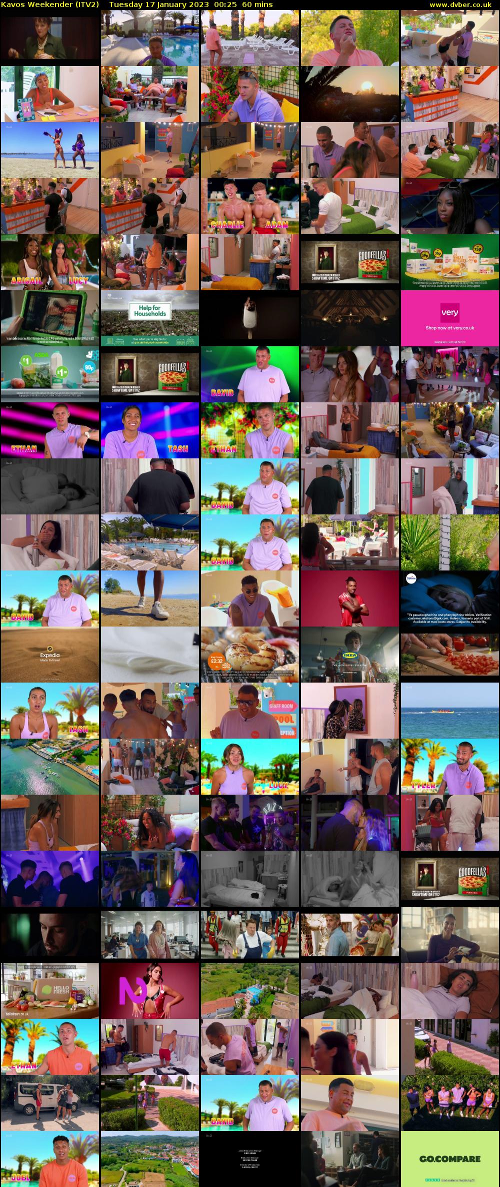 Kavos Weekender (ITV2) Tuesday 17 January 2023 00:25 - 01:25