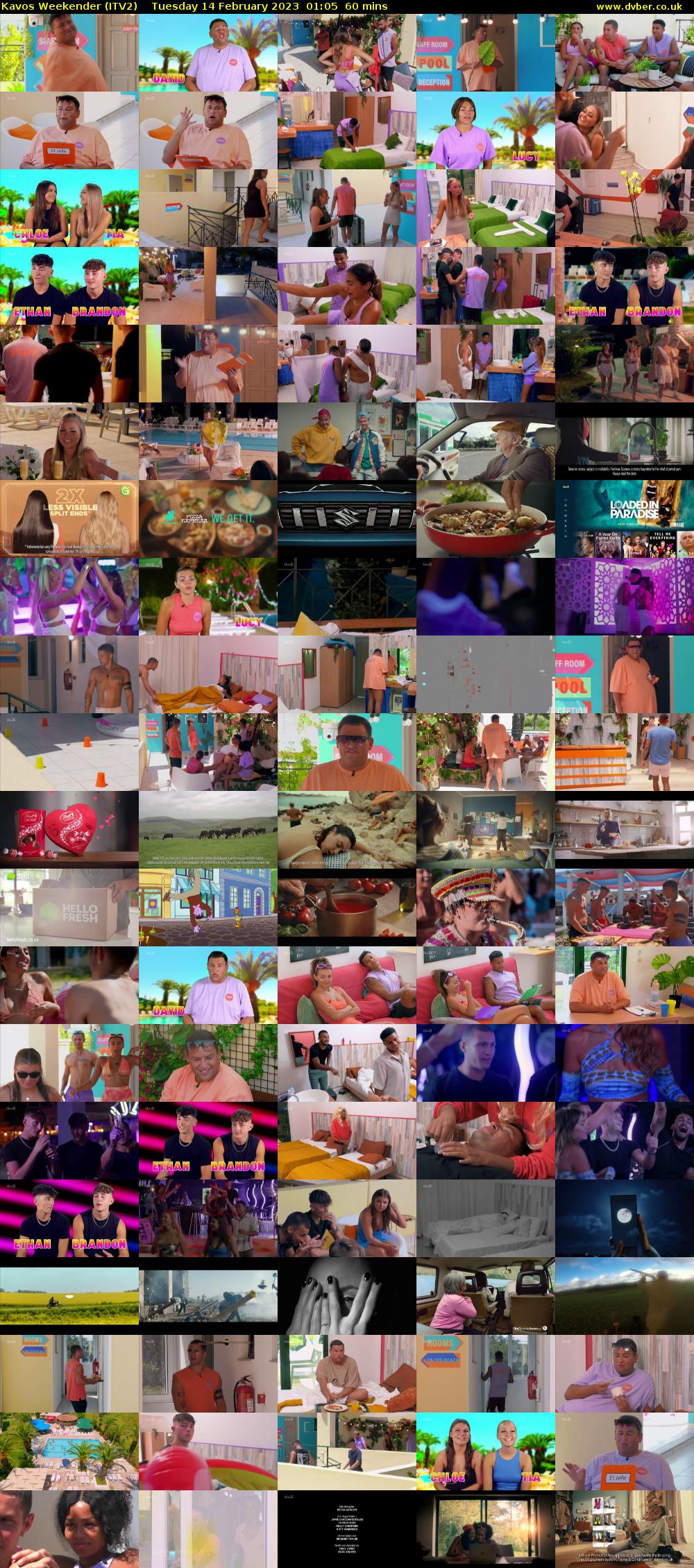 Kavos Weekender (ITV2) Tuesday 14 February 2023 01:05 - 02:05