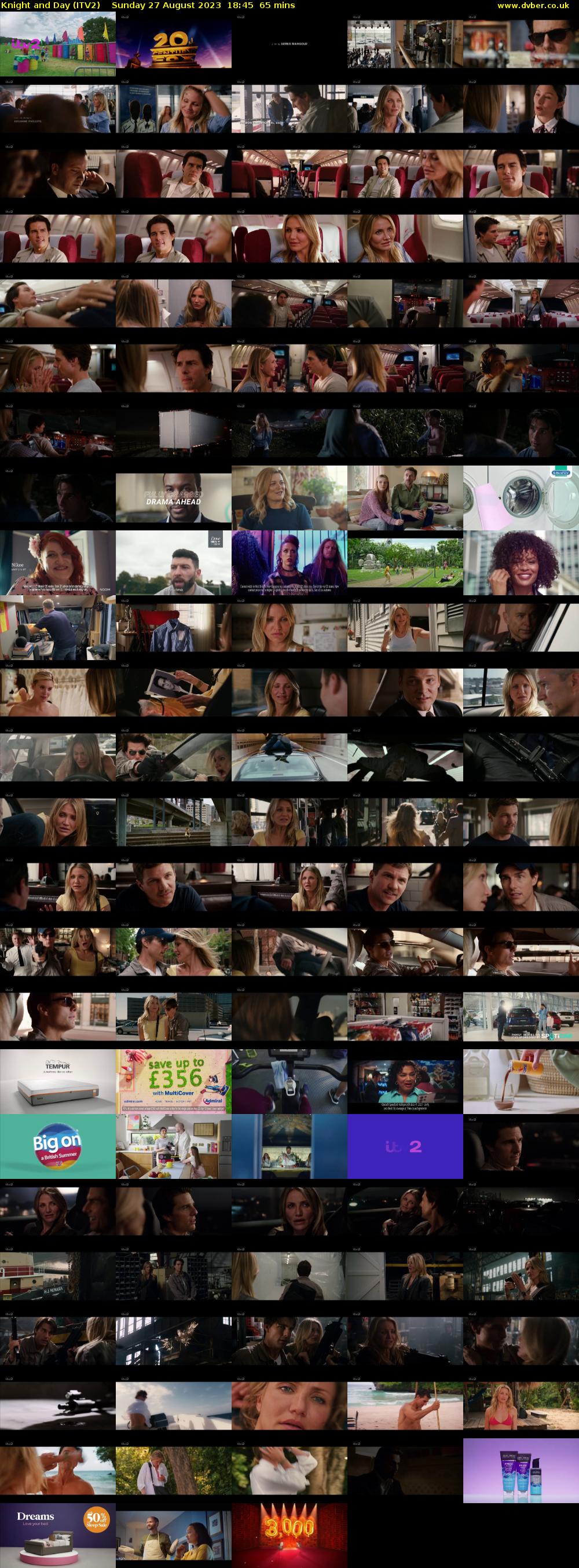 Knight and Day (ITV2) Sunday 27 August 2023 18:45 - 19:50