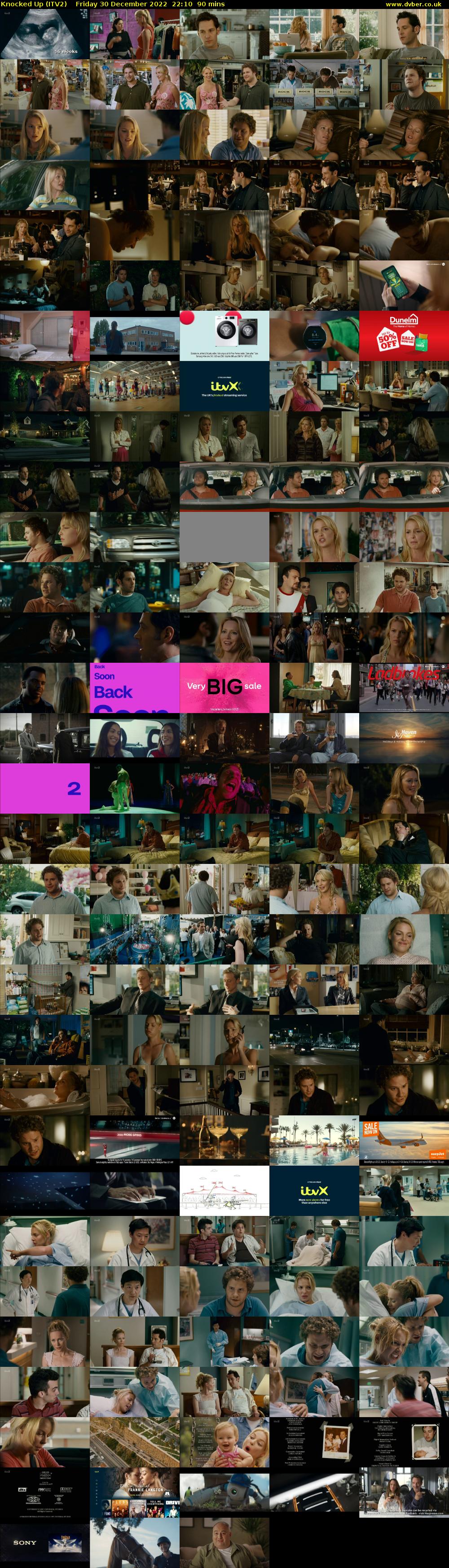 Knocked Up (ITV2) Friday 30 December 2022 22:10 - 23:40