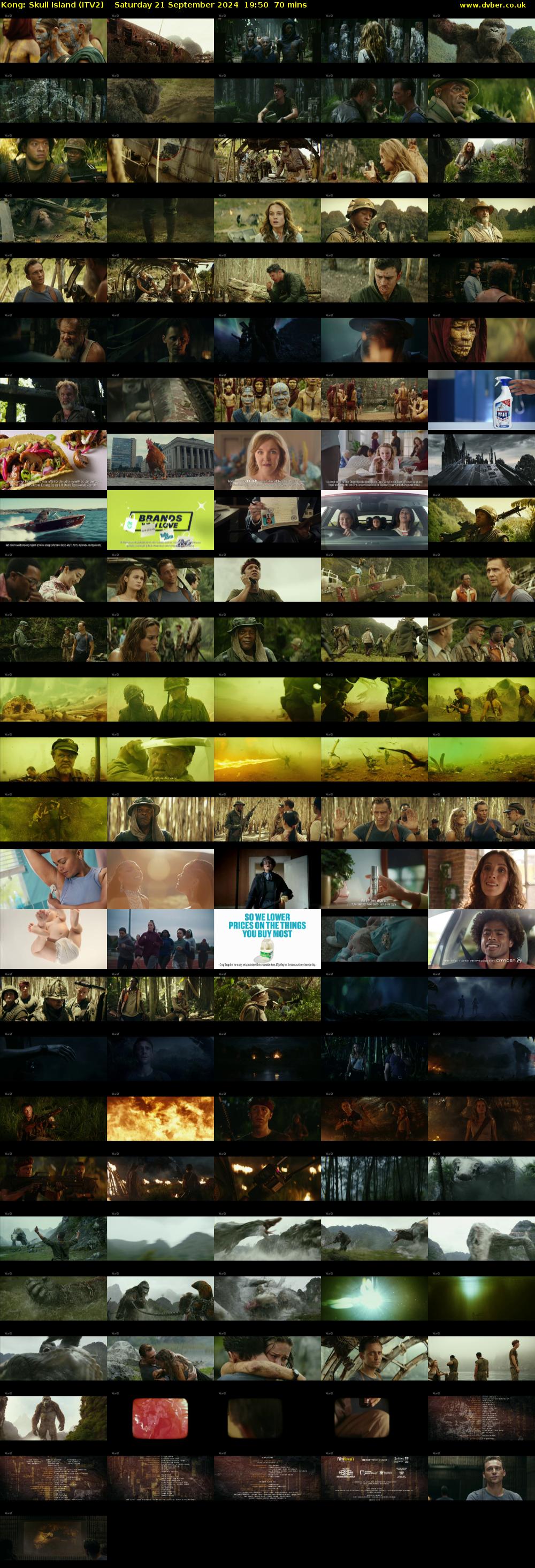Kong: Skull Island (ITV2) Saturday 21 September 2024 19:50 - 21:00