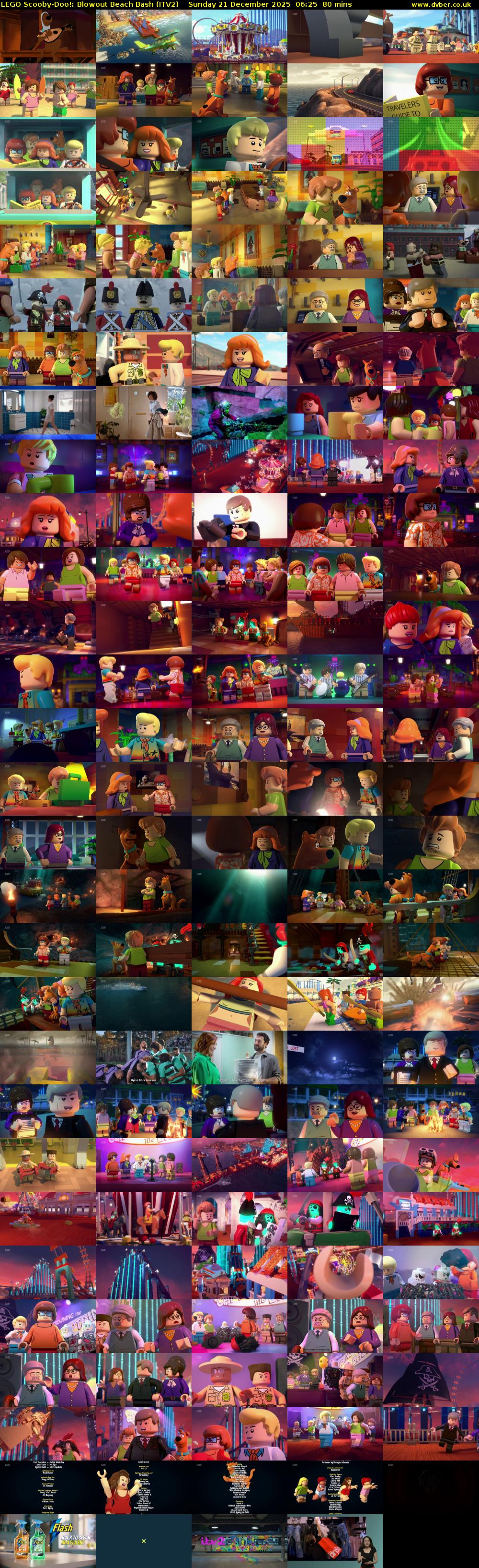 LEGO Scooby-Doo!: Blowout Beach Bash (ITV2) Sunday 21 December 2025 06:25 - 07:45
