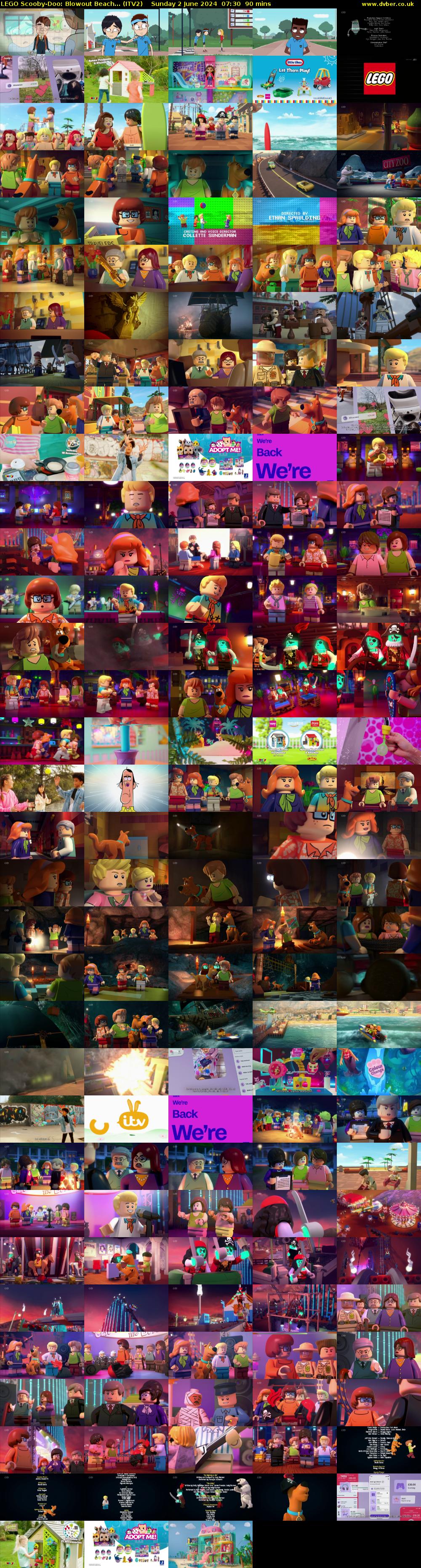 LEGO Scooby-Doo: Blowout Beach... (ITV2) Sunday 2 June 2024 07:30 - 09:00