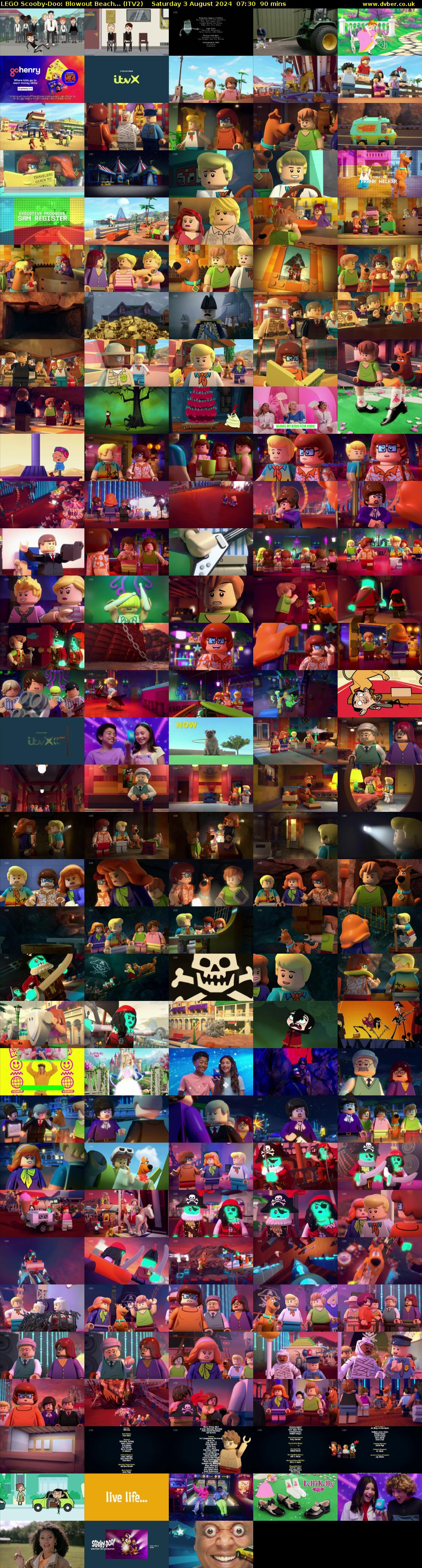 LEGO Scooby-Doo: Blowout Beach... (ITV2) Saturday 3 August 2024 07:30 - 09:00