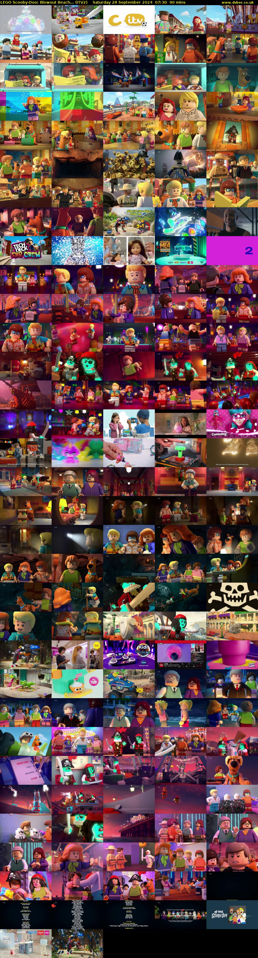 LEGO Scooby-Doo: Blowout Beach... (ITV2) Saturday 28 September 2024 07:30 - 09:00