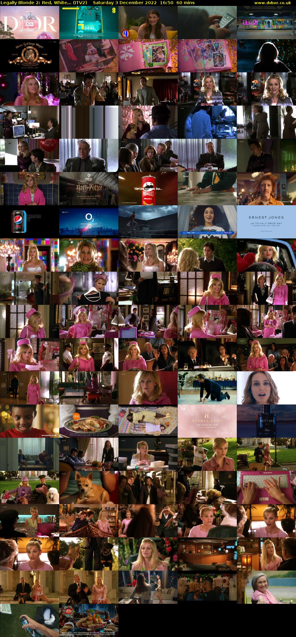 Legally Blonde 2: Red, White... (ITV2) Saturday 3 December 2022 16:50 - 17:50