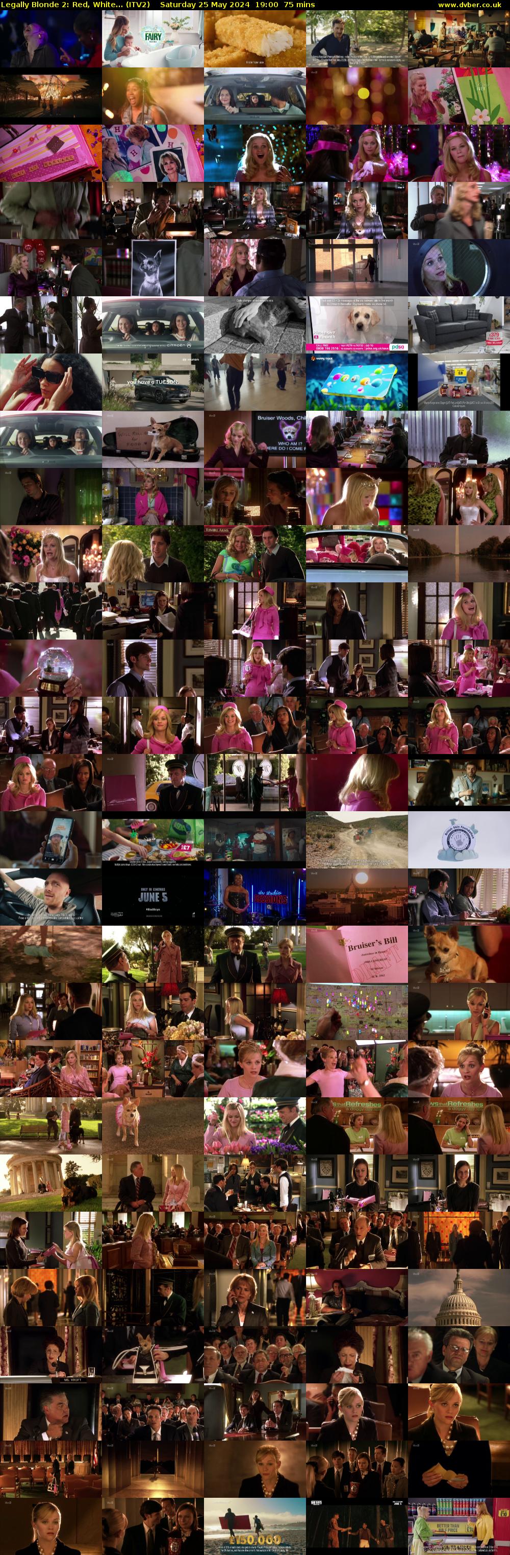 Legally Blonde 2: Red, White... (ITV2) Saturday 25 May 2024 19:00 - 20:15