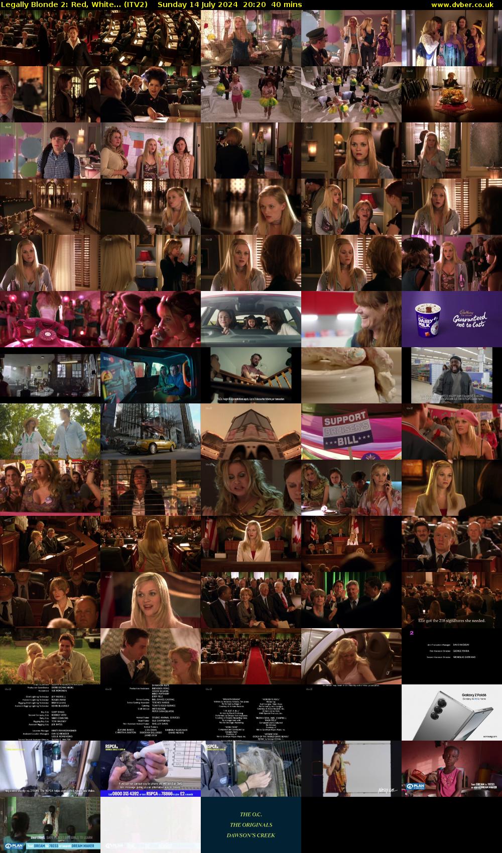 Legally Blonde 2: Red, White... (ITV2) Sunday 14 July 2024 20:20 - 21:00