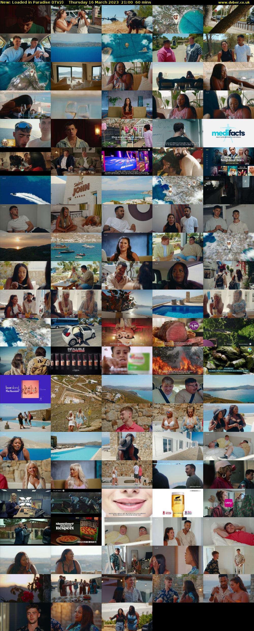 Loaded in Paradise (ITV2) Thursday 16 March 2023 21:00 - 22:00