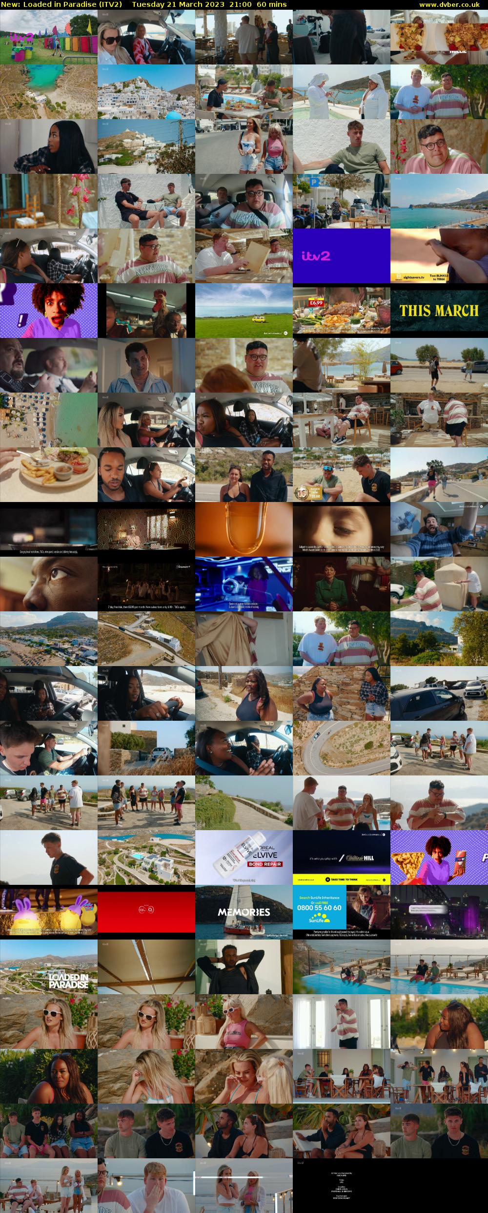 Loaded in Paradise (ITV2) Tuesday 21 March 2023 21:00 - 22:00