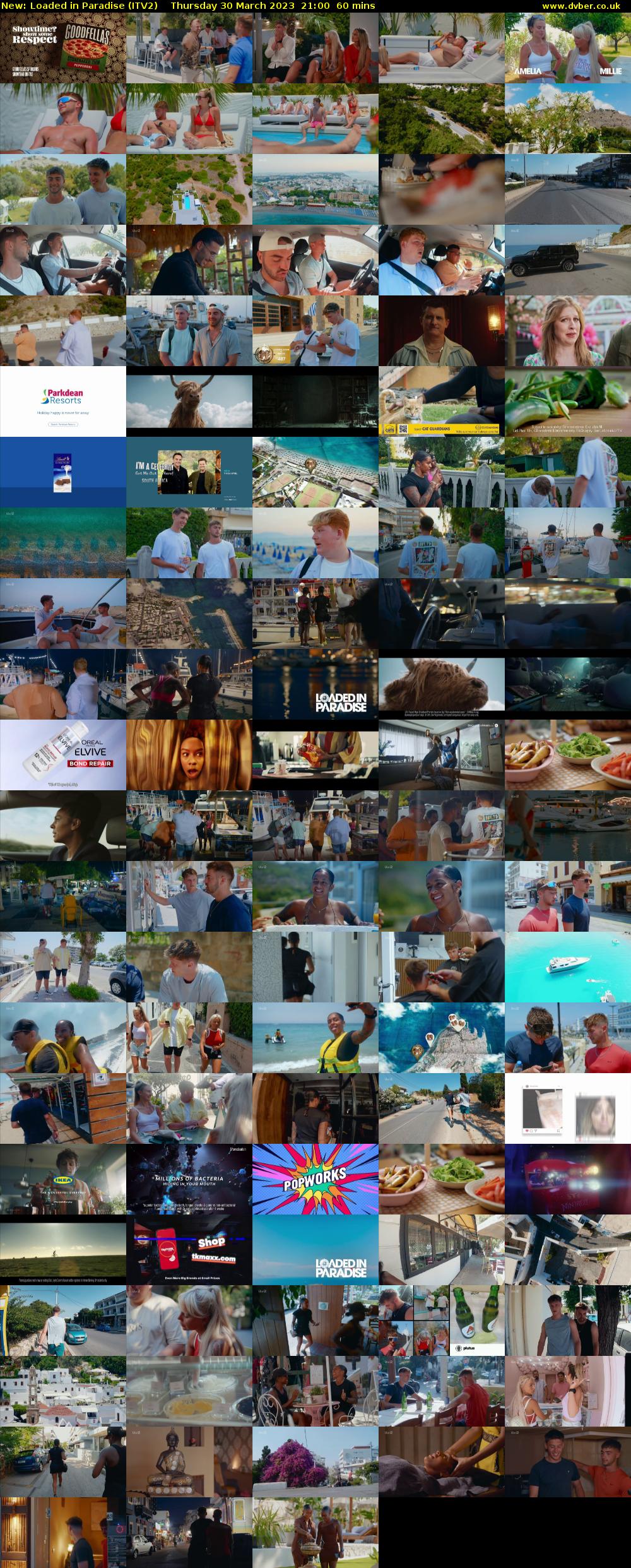 Loaded in Paradise (ITV2) Thursday 30 March 2023 21:00 - 22:00