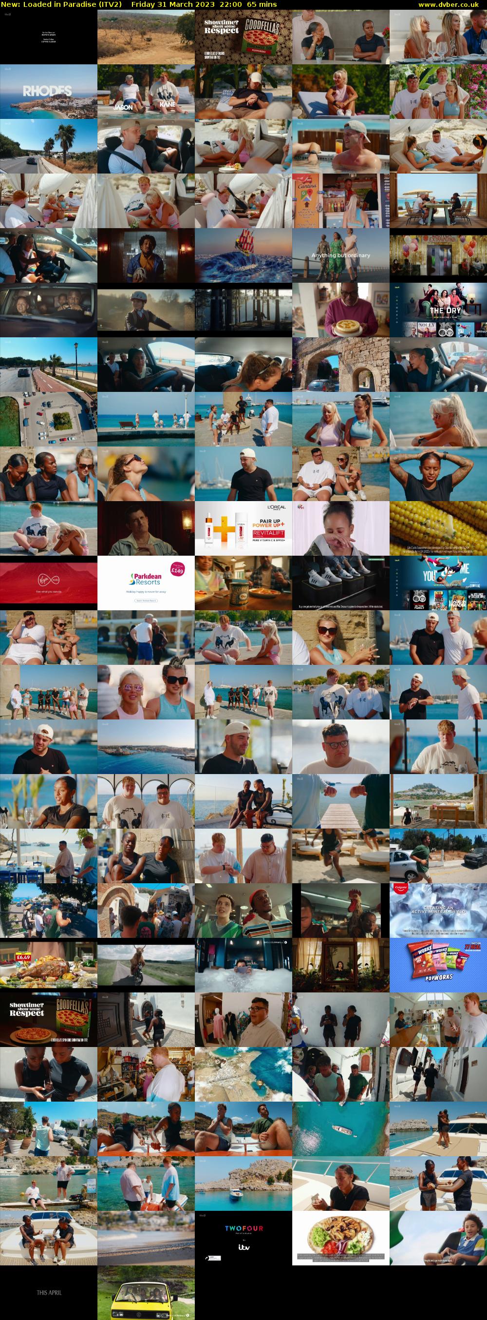 Loaded in Paradise (ITV2) Friday 31 March 2023 22:00 - 23:05