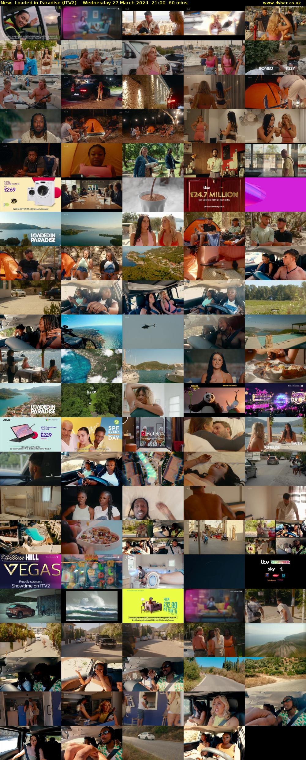 Loaded in Paradise (ITV2) Wednesday 27 March 2024 21:00 - 22:00