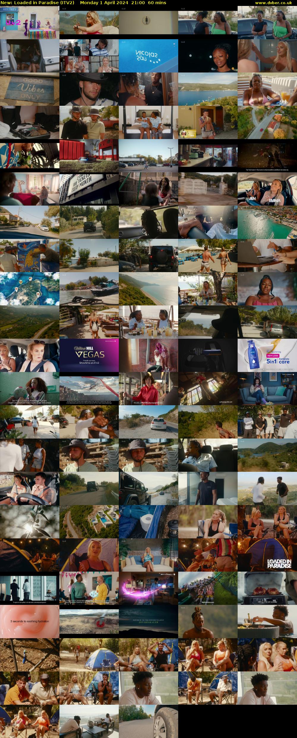Loaded in Paradise (ITV2) Monday 1 April 2024 21:00 - 22:00
