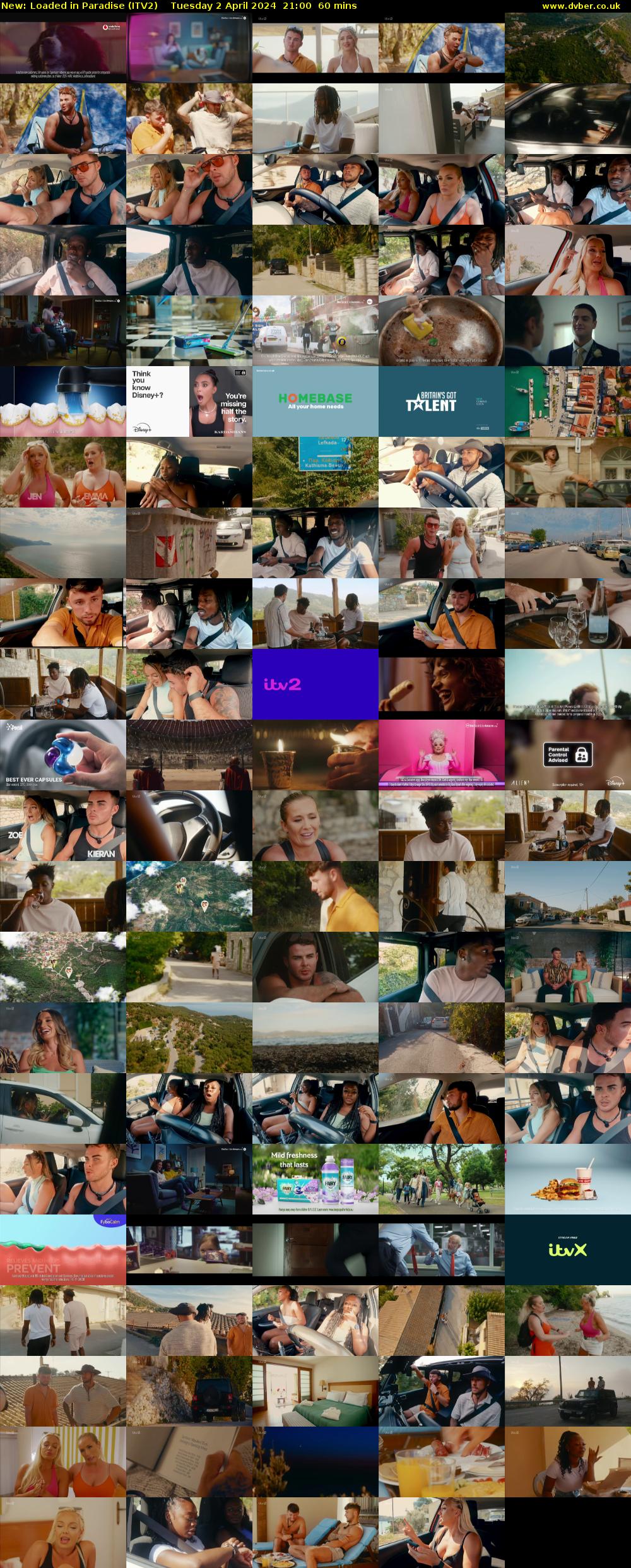 Loaded in Paradise (ITV2) Tuesday 2 April 2024 21:00 - 22:00