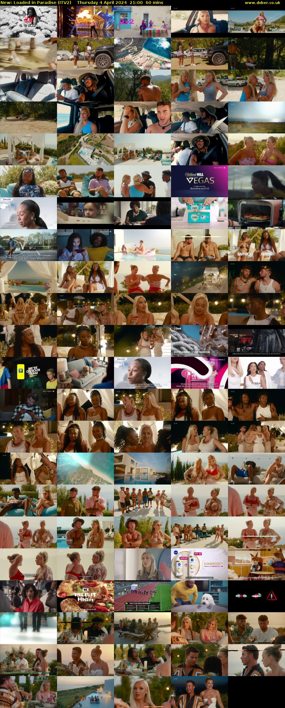 Loaded in Paradise (ITV2) Thursday 4 April 2024 21:00 - 22:00