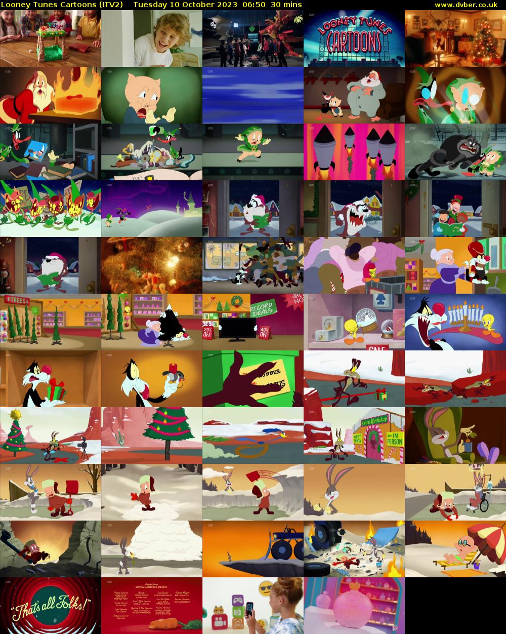 Looney Tunes Cartoons (ITV2) Tuesday 10 October 2023 06:50 - 07:20