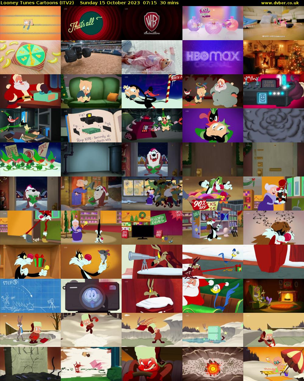Looney Tunes Cartoons (ITV2) Sunday 15 October 2023 07:15 - 07:45