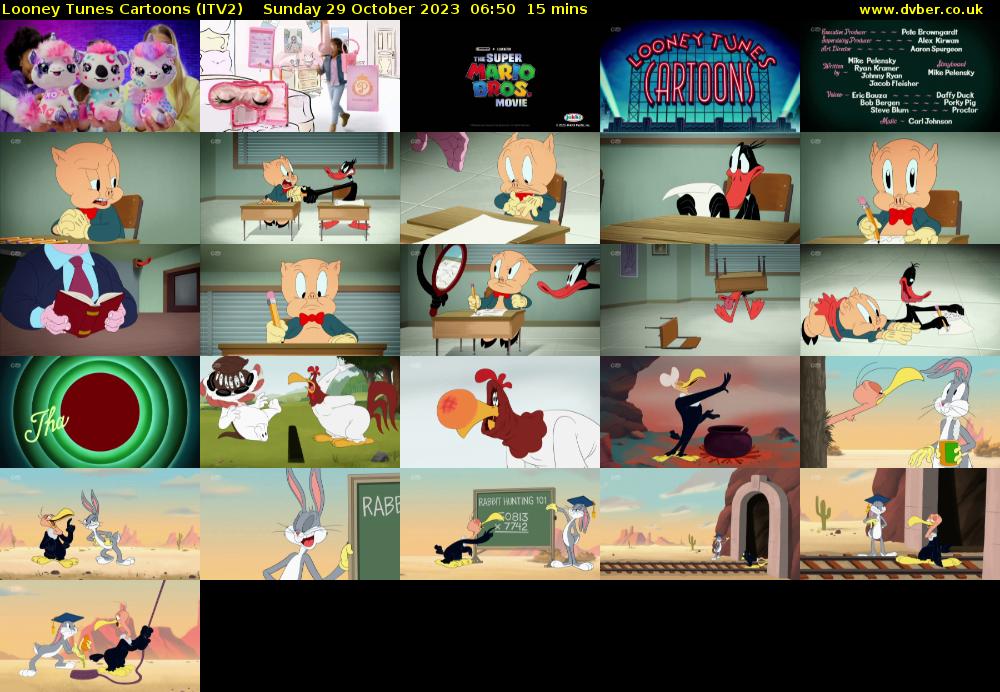 Looney Tunes Cartoons (ITV2) Sunday 29 October 2023 06:50 - 07:05