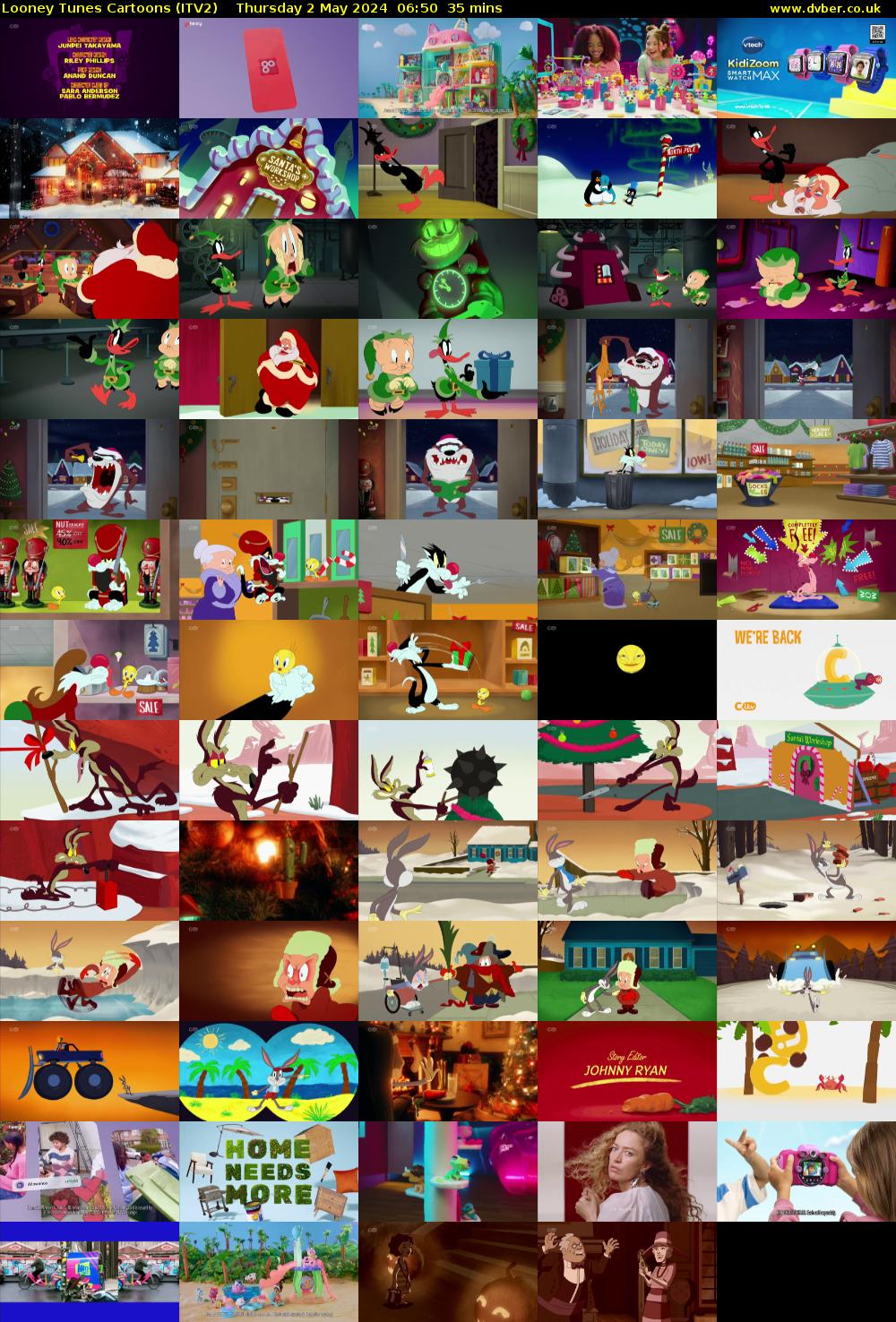 Looney Tunes Cartoons (ITV2) Thursday 2 May 2024 06:50 - 07:25