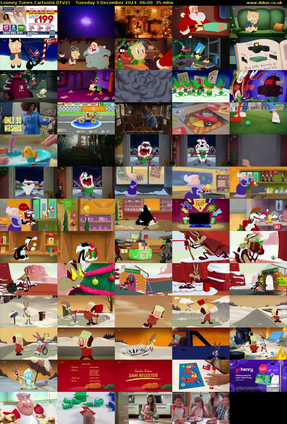 Looney Tunes Cartoons (ITV2) Tuesday 3 December 2024 06:00 - 06:35
