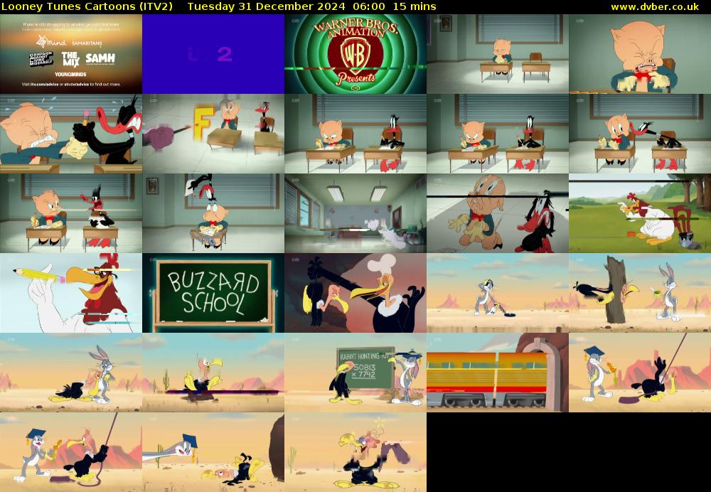 Looney Tunes Cartoons (ITV2) Tuesday 31 December 2024 06:00 - 06:15
