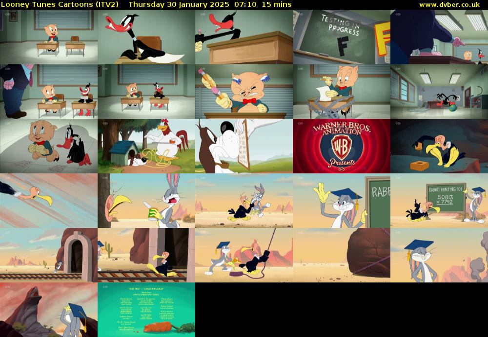 Looney Tunes Cartoons (ITV2) Thursday 30 January 2025 07:10 - 07:25
